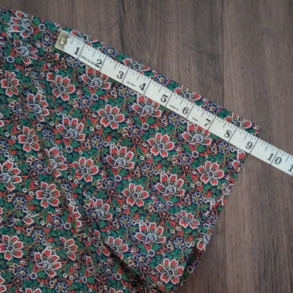 J. Crew Secret Wash Mens Classic Short Sleeve Organic Cotton Floral Shirt, XL - Picture 8 of 12